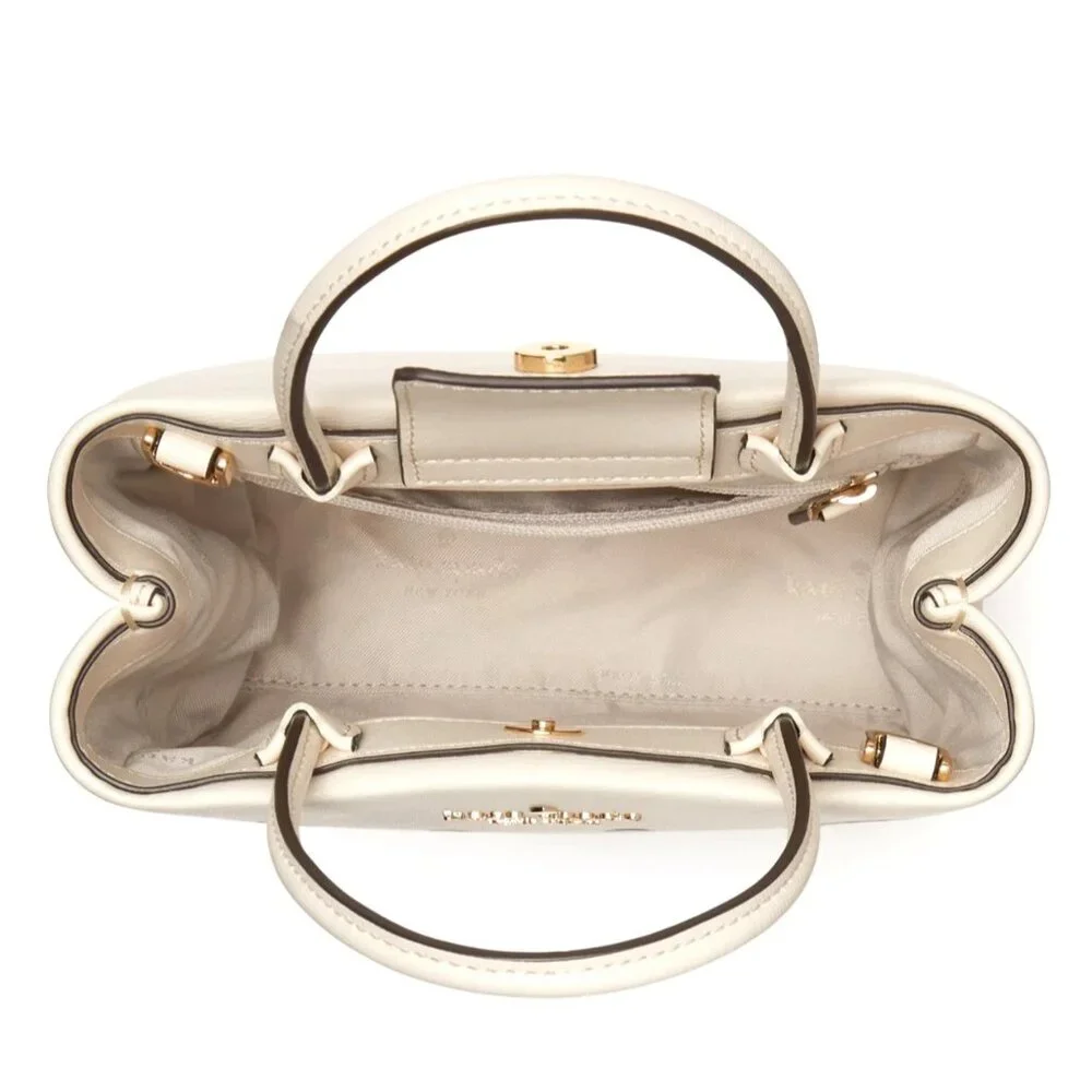 Kate Spade Disney Mickey & Minnie Mouse Ivory Mini Satchel Bag - Picture 3 of 4